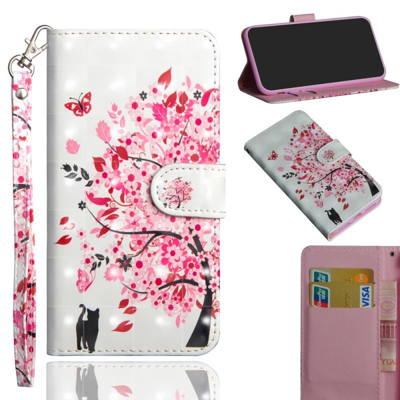 Housse Samsung Galaxy M21 Arbre Rose