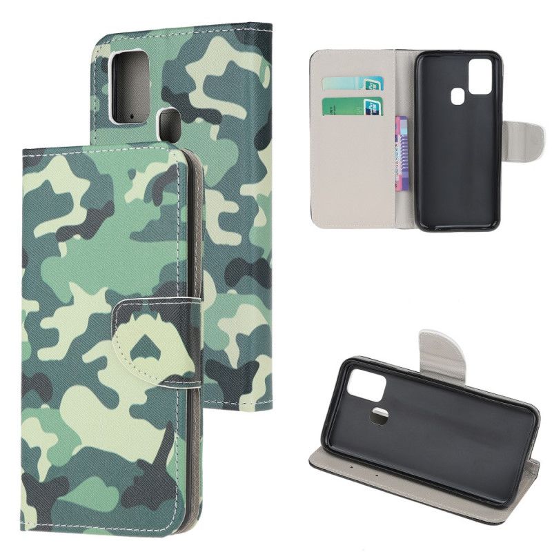 Housse Samsung Galaxy M21 Camouflage Militaire