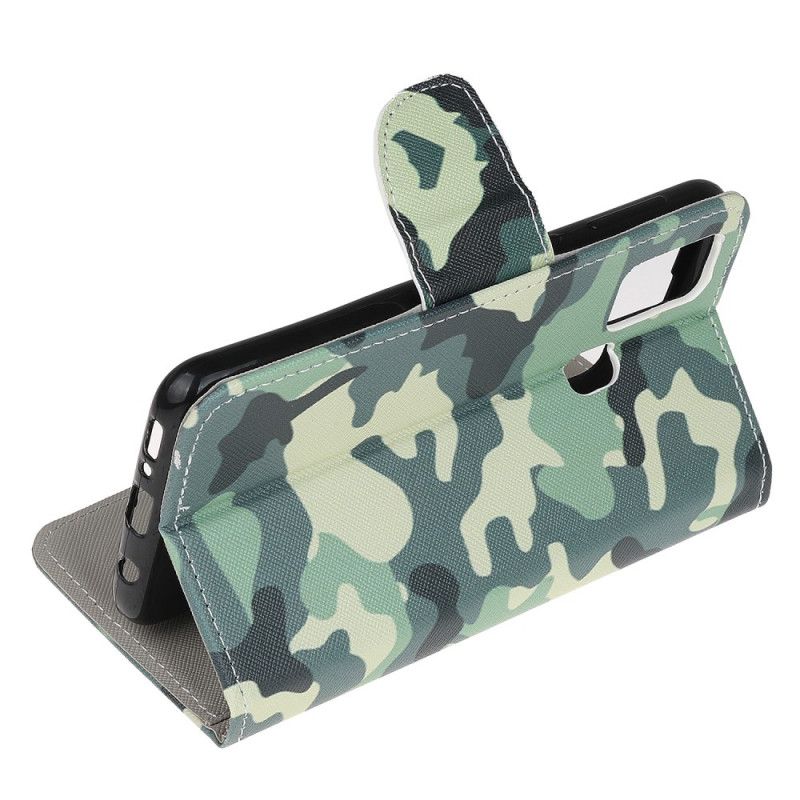 Housse Samsung Galaxy M21 Camouflage Militaire