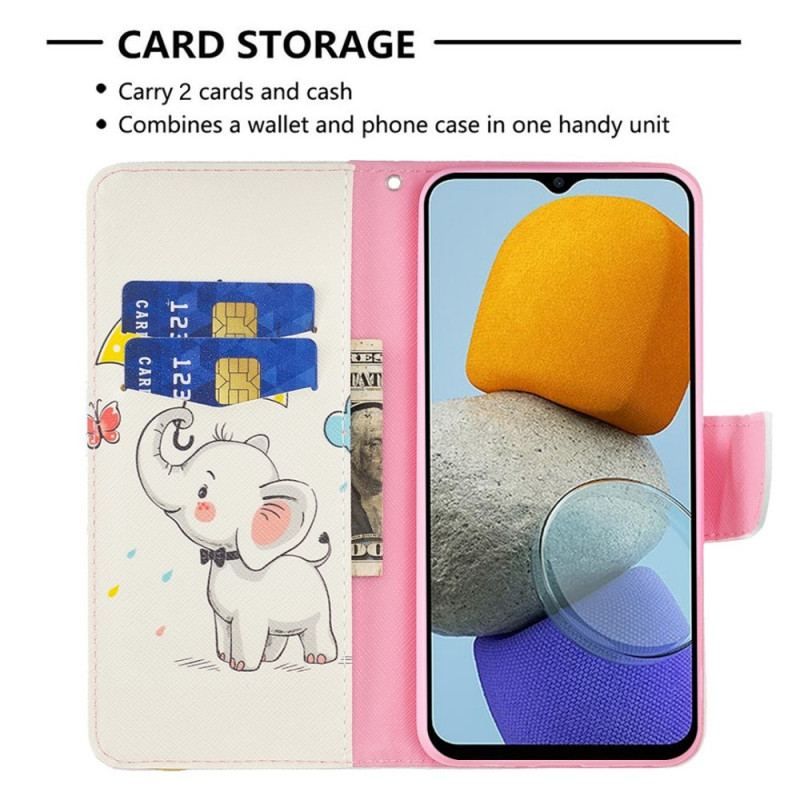 Housse Samsung Galaxy M23 5G Bébé Éléphant