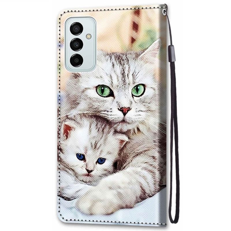 Housse Samsung Galaxy M23 5G Famille de Chats