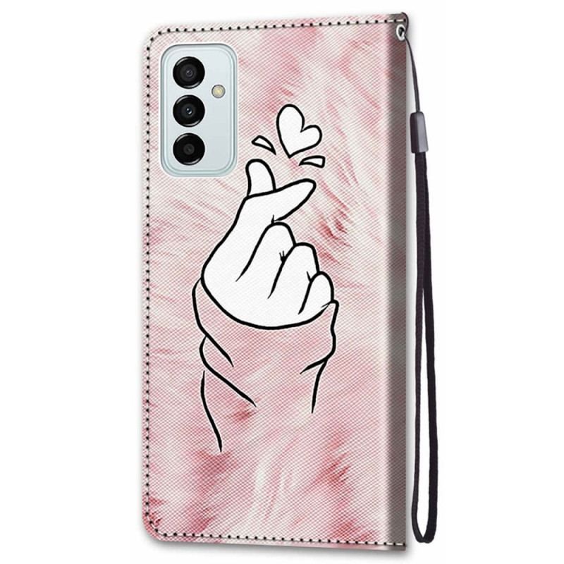 Housse Samsung Galaxy M23 5G Finger Heart