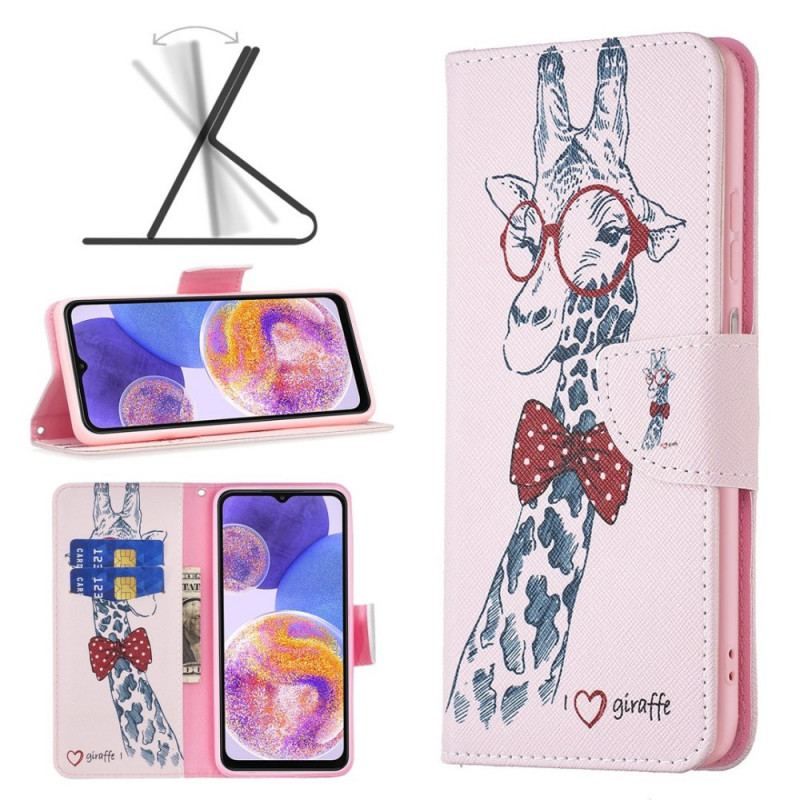 Housse Samsung Galaxy M23 5G Girafe Intello