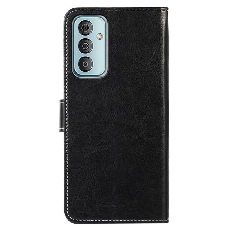 Housse Samsung Galaxy M23 5G Style Cuir Coutures