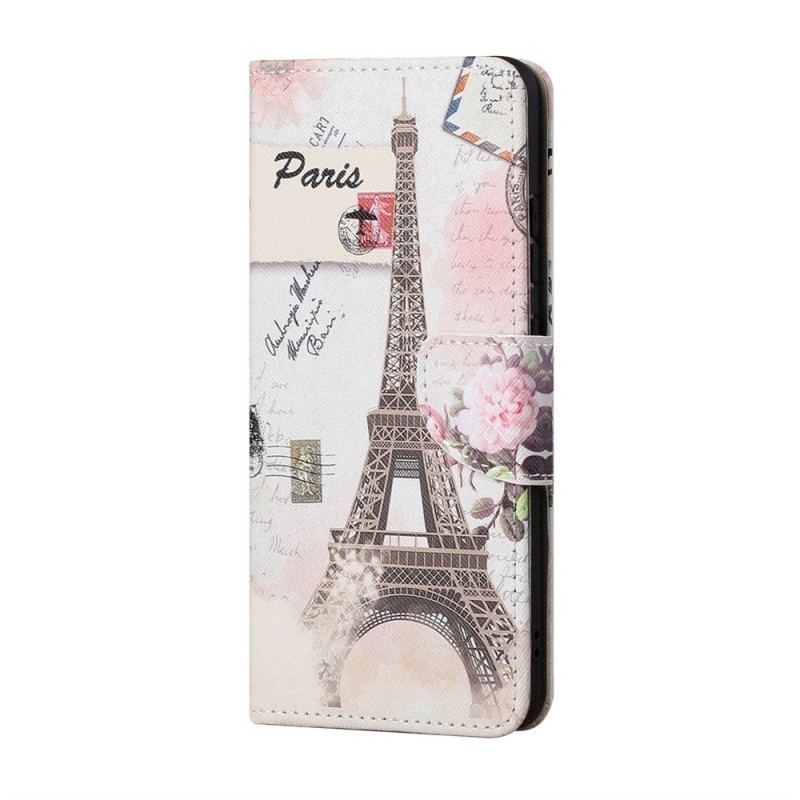 Housse Samsung Galaxy M23 5G Tour Eiffel Vintage