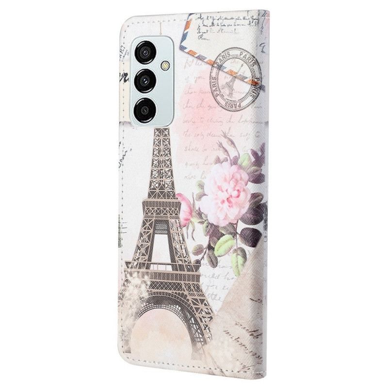 Housse Samsung Galaxy M23 5G Tour Eiffel Vintage