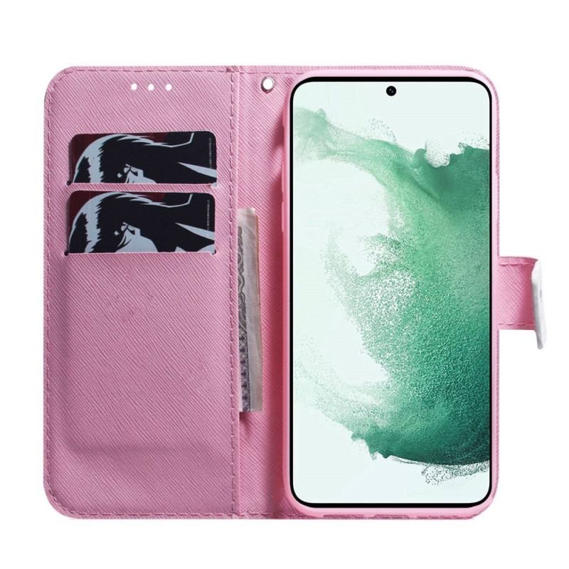 Housse Samsung Galaxy M33 5G Fleur Rose