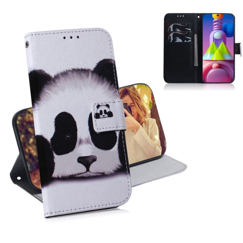 Housse Samsung Galaxy M51 Face De Panda