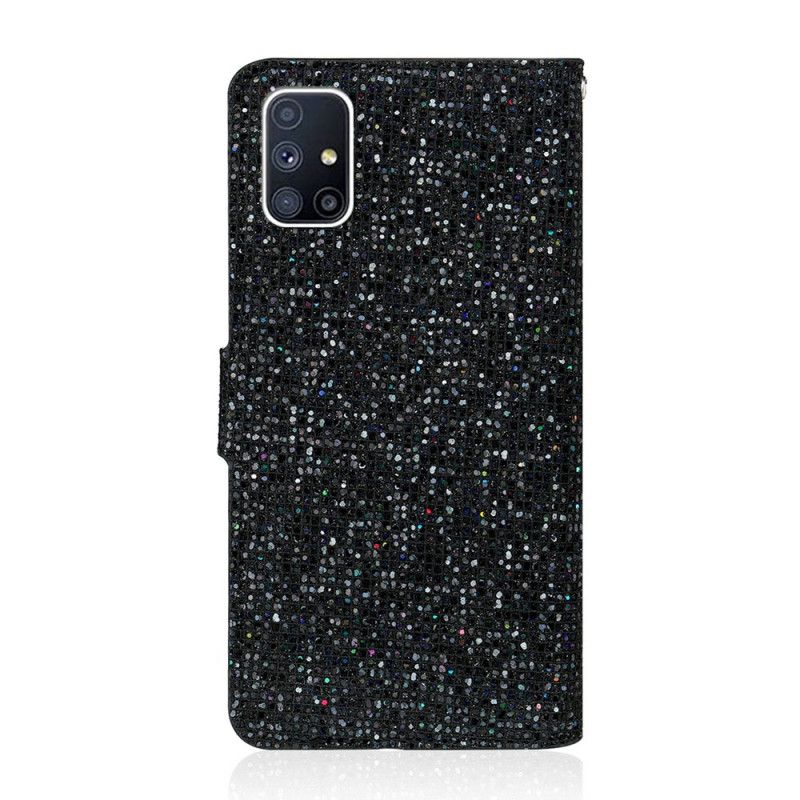 Housse Samsung Galaxy M51 Paillettes S Design