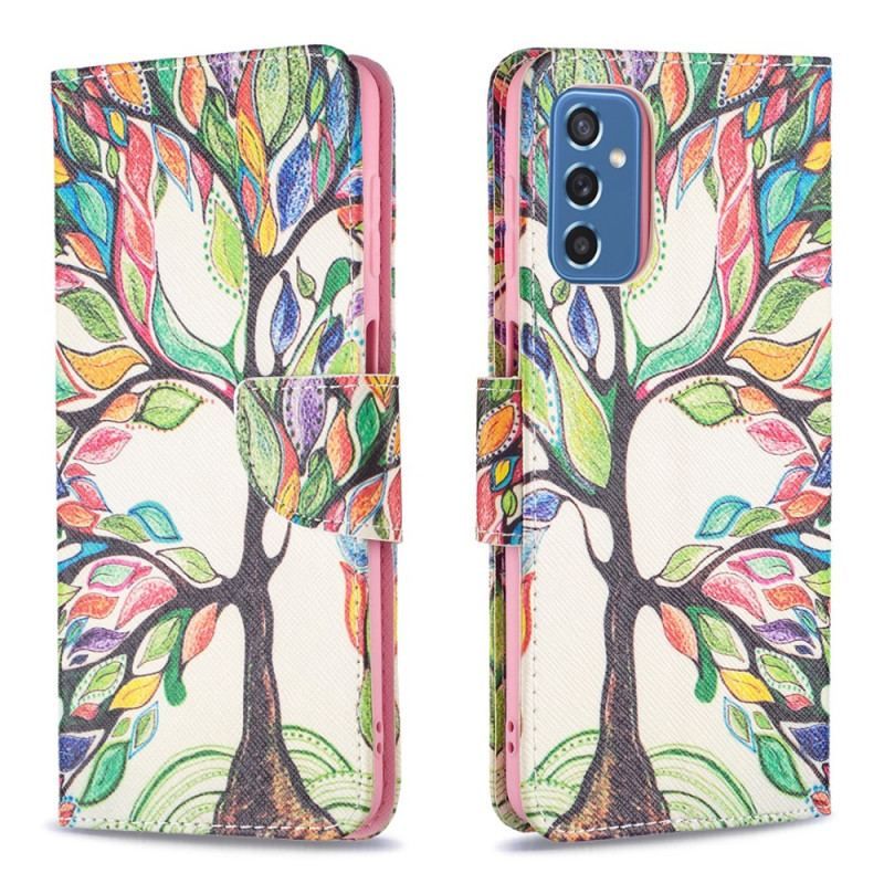 Housse Samsung Galaxy M52 5G Arbre Arc-en-Ciel