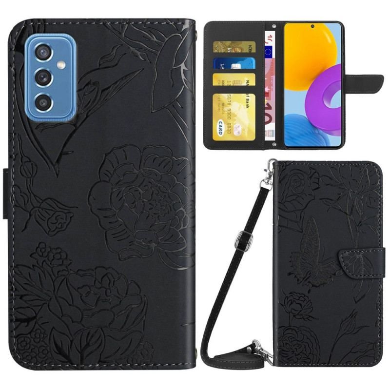 Housse Samsung Galaxy M52 5G Motifs de Roses