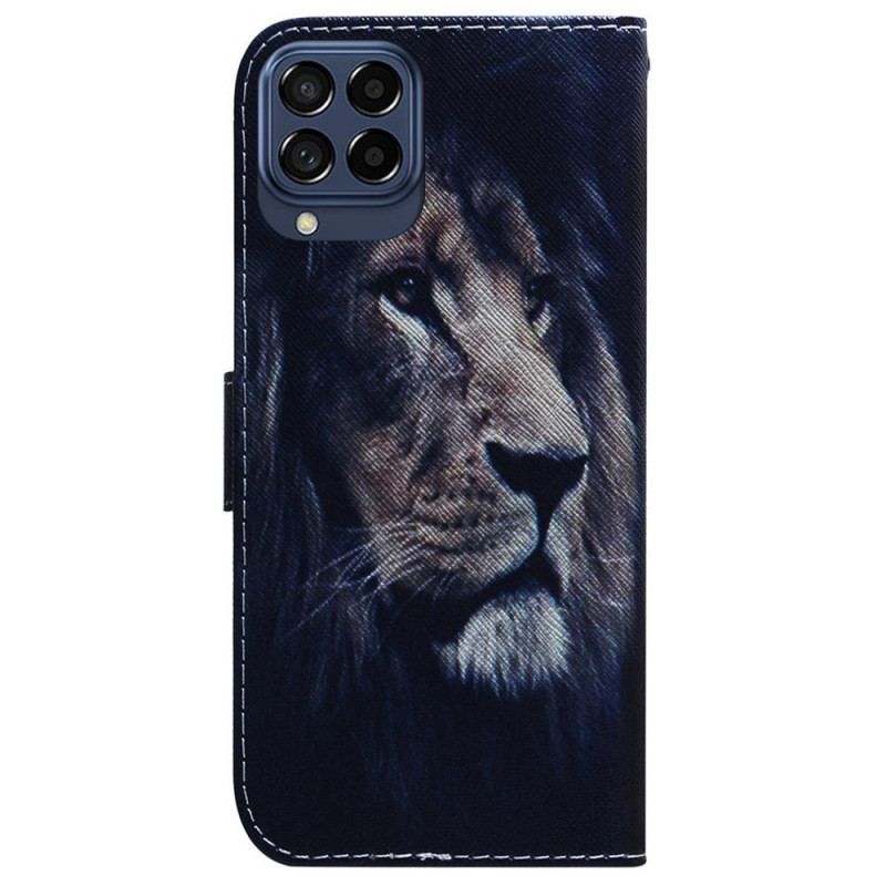 Housse Samsung Galaxy M53 5G Dreaming Lion