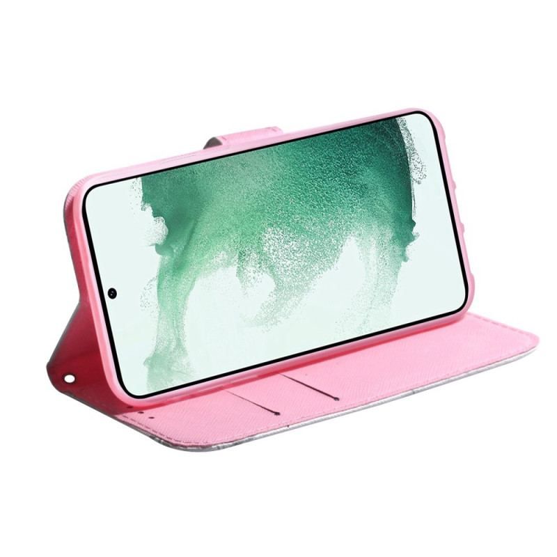 Housse Samsung Galaxy M53 5G Fleur Rose