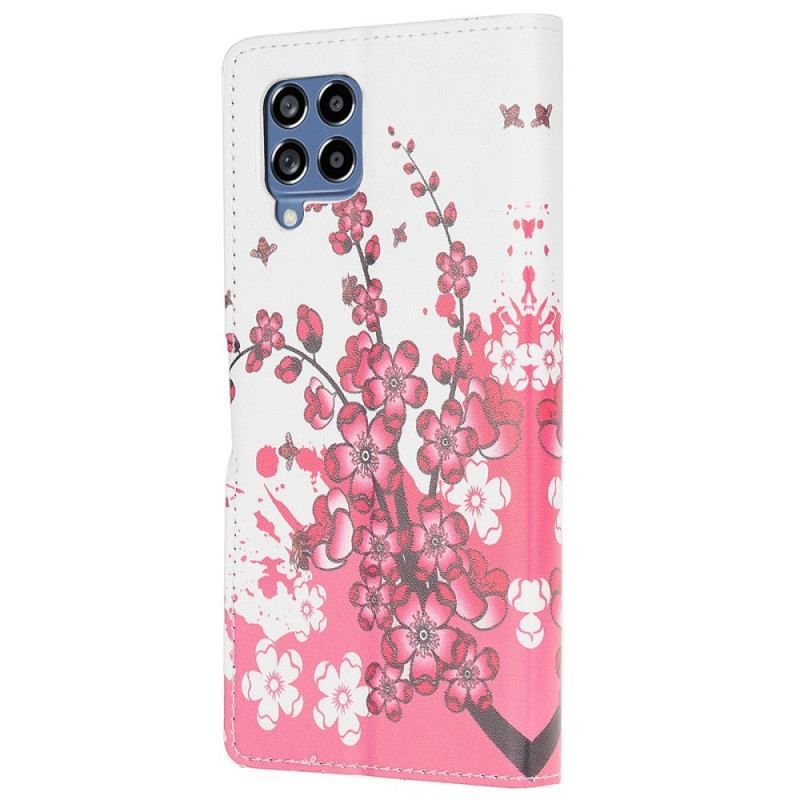 Housse Samsung Galaxy M53 5G Tropical Flowers