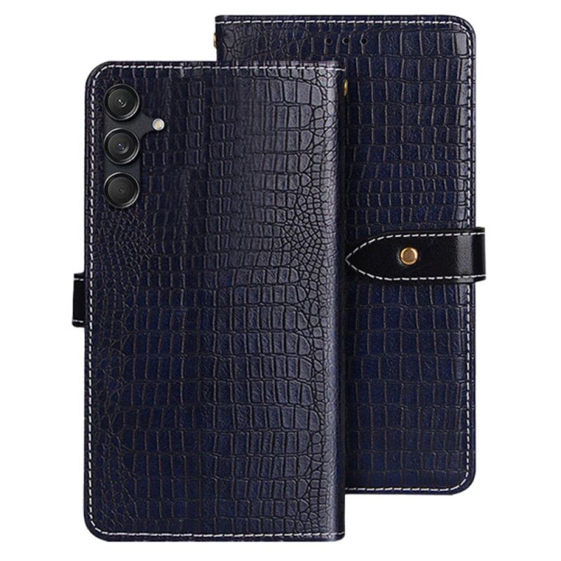 Housse Samsung Galaxy M55 5G Style Crocodile IDEWEI