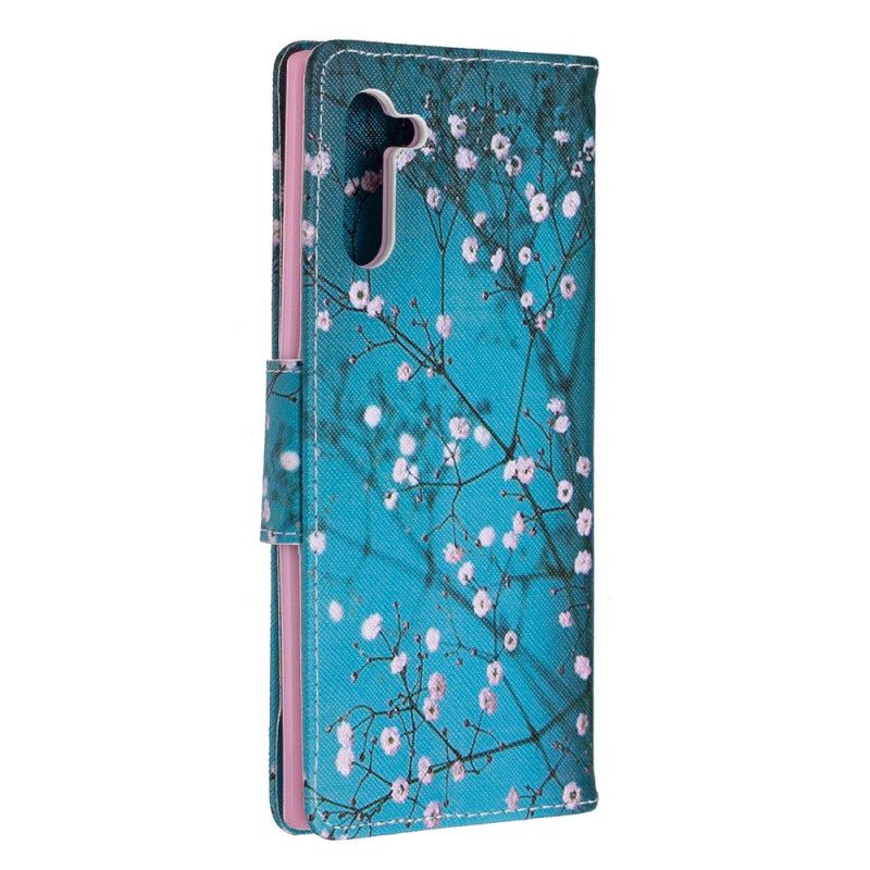 Housse Samsung Galaxy Note 10 Arbre En Fleurs Azurs