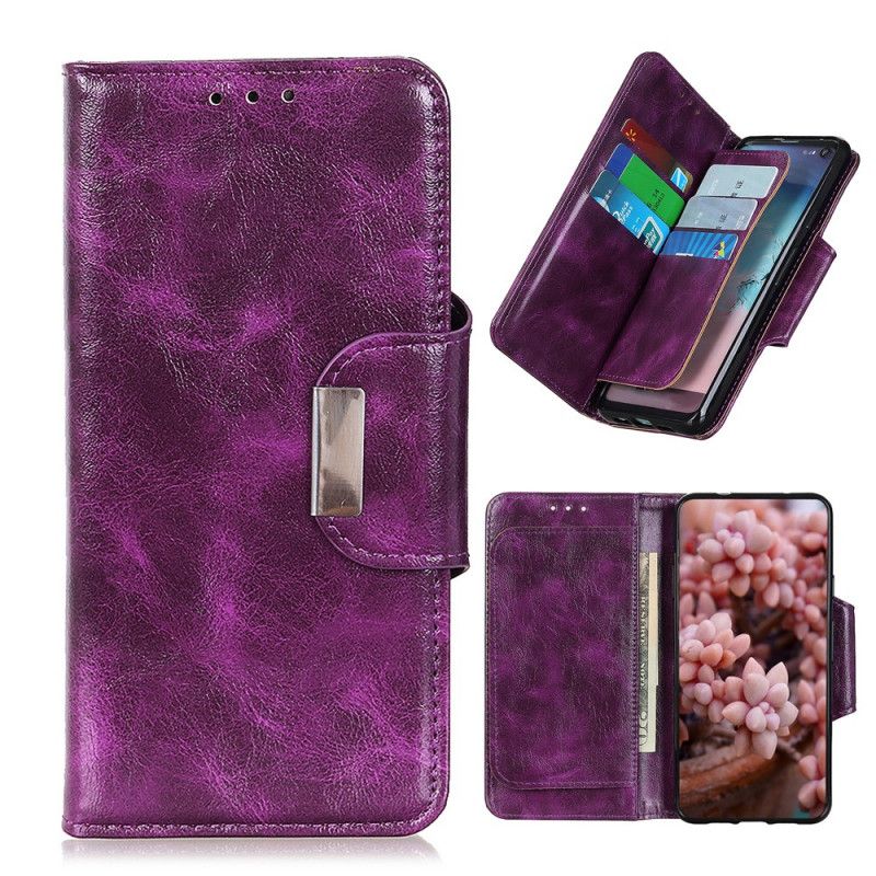 Housse Samsung Galaxy Note 10 Lite Simili Cuir Multi-cartes