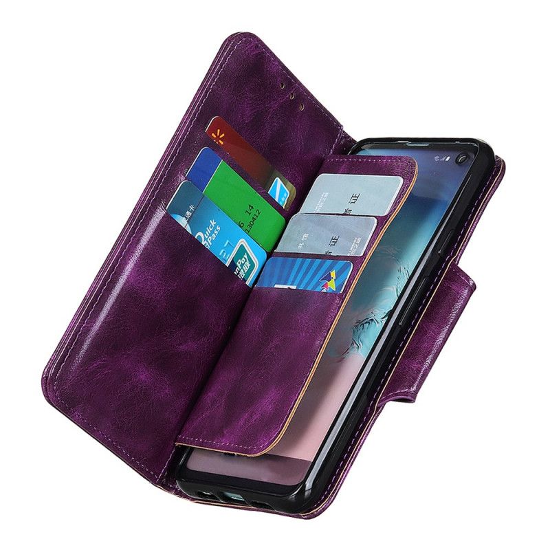 Housse Samsung Galaxy Note 10 Lite Simili Cuir Multi-cartes