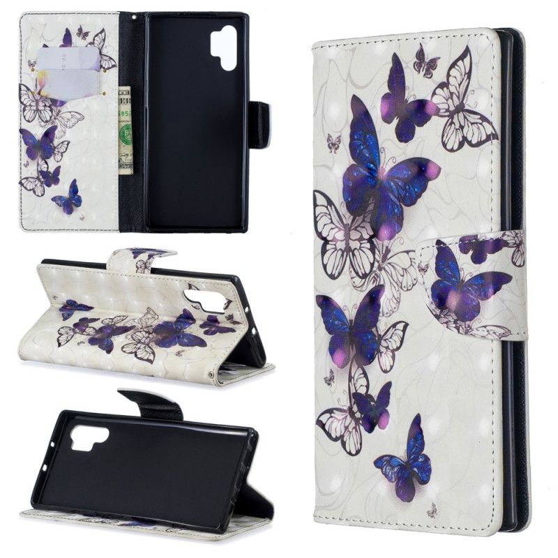 Housse Samsung Galaxy Note 10 Plus Papillons Rois