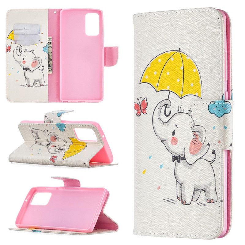 Housse Samsung Galaxy Note 20 Bébé Éléphant