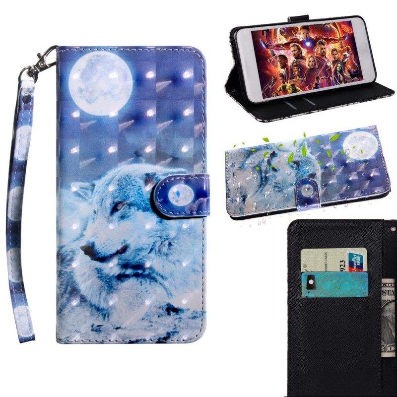 Housse Samsung Galaxy Note 20 Loup Au Claire De Lune