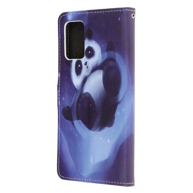 Housse Samsung Galaxy Note 20 Panda Space À Lanière