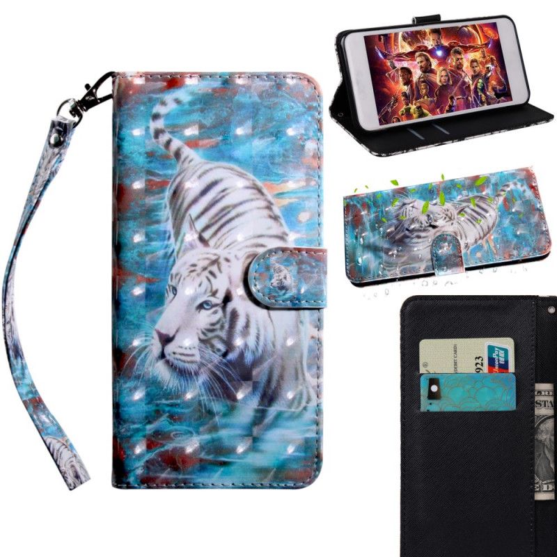 Housse Samsung Galaxy Note 20 Tigre Dans L'eau