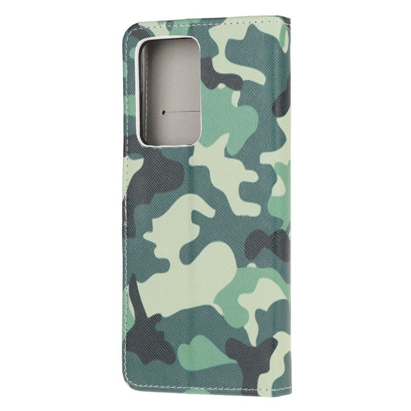 Housse Samsung Galaxy Note 20 Ultra Camouflage Militaire