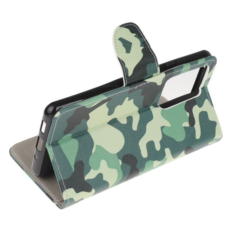 Housse Samsung Galaxy Note 20 Ultra Camouflage Militaire