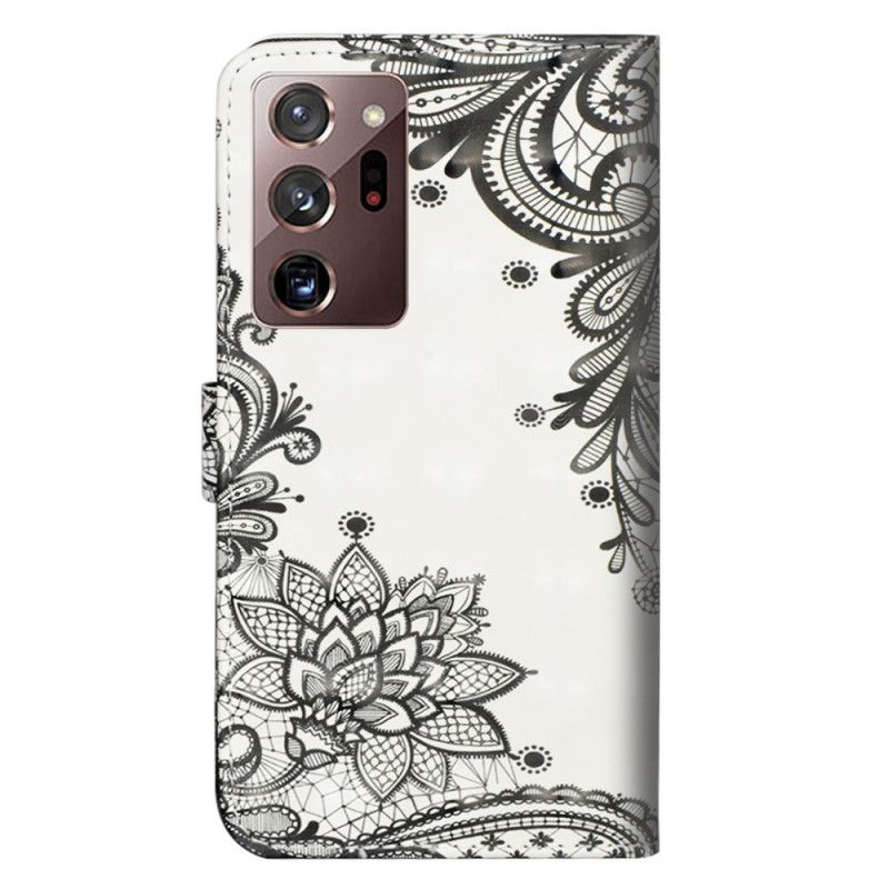 Housse Samsung Galaxy Note 20 Ultra Chic Dentelle