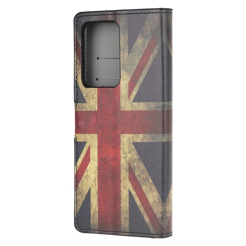 Étui Housse Samsung Galaxy Note 20 Ultra Drapeau Angleterre