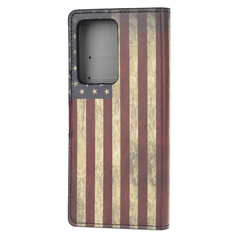 Housse Samsung Galaxy Note 20 Ultra Drapeau Usa