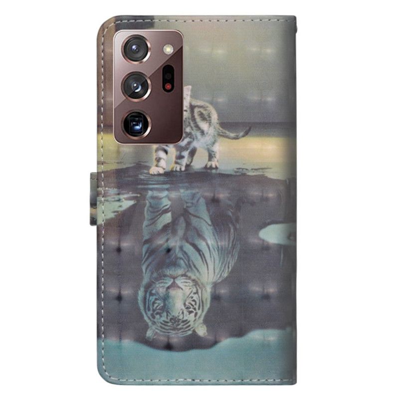 Housse Samsung Galaxy Note 20 Ultra Ernest Le Tigre