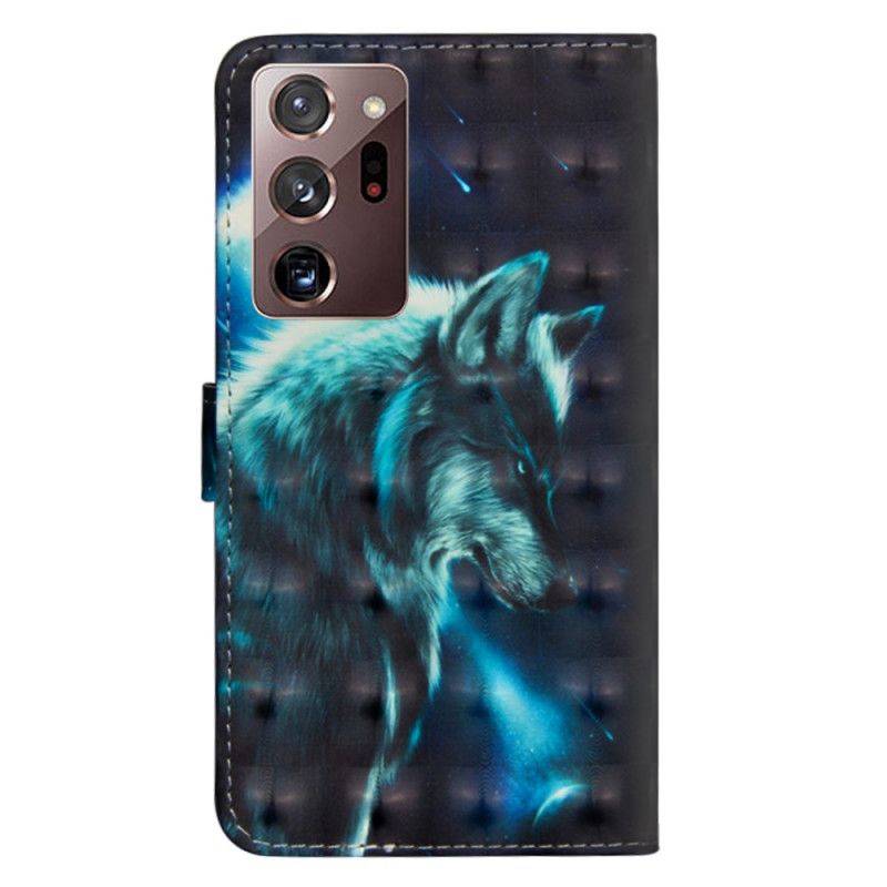 Housse Samsung Galaxy Note 20 Ultra Loup Majestueux