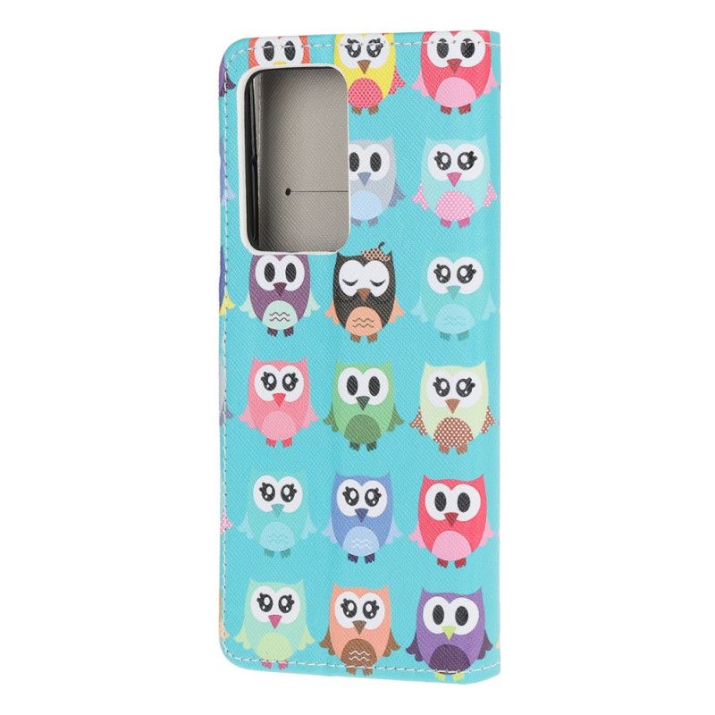 Housse Samsung Galaxy Note 20 Ultra Multiples Hiboux