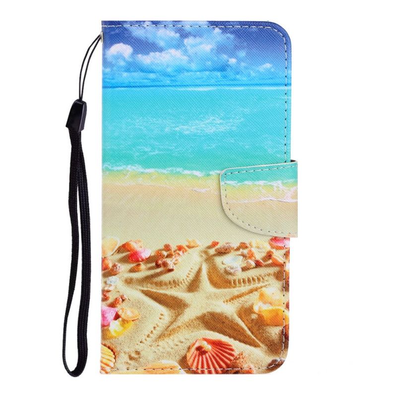 Housse Samsung Galaxy Note 20 Ultra Plage À Lanière