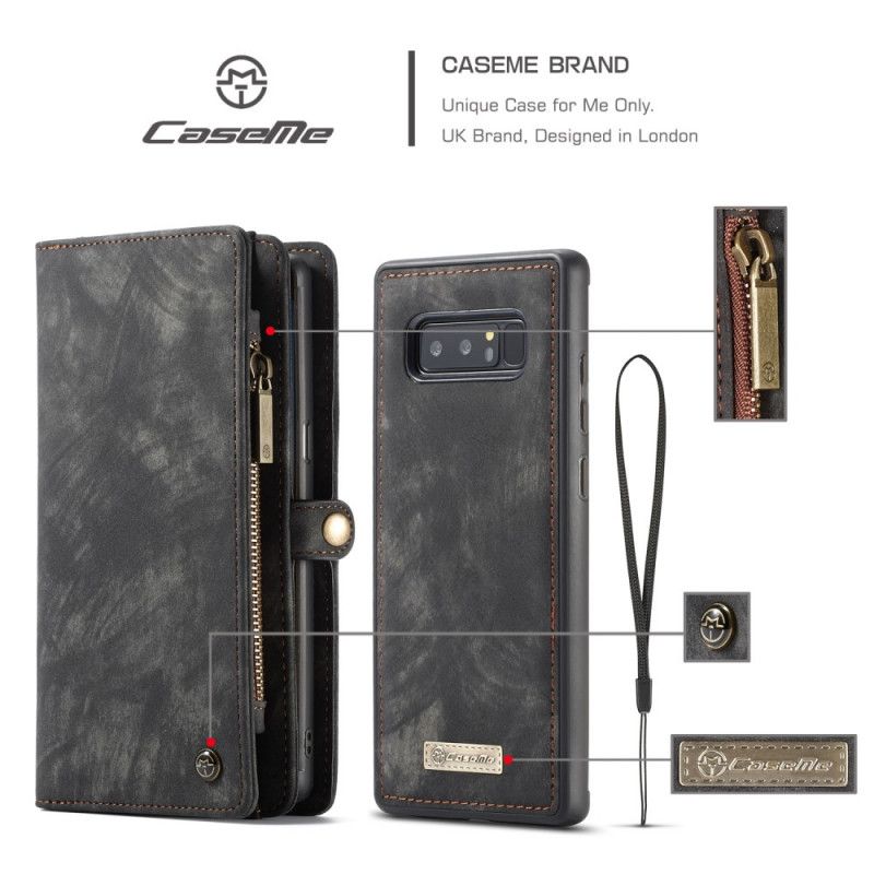 Housse Samsung Galaxy Note 8 Caseme Cuir Vintage