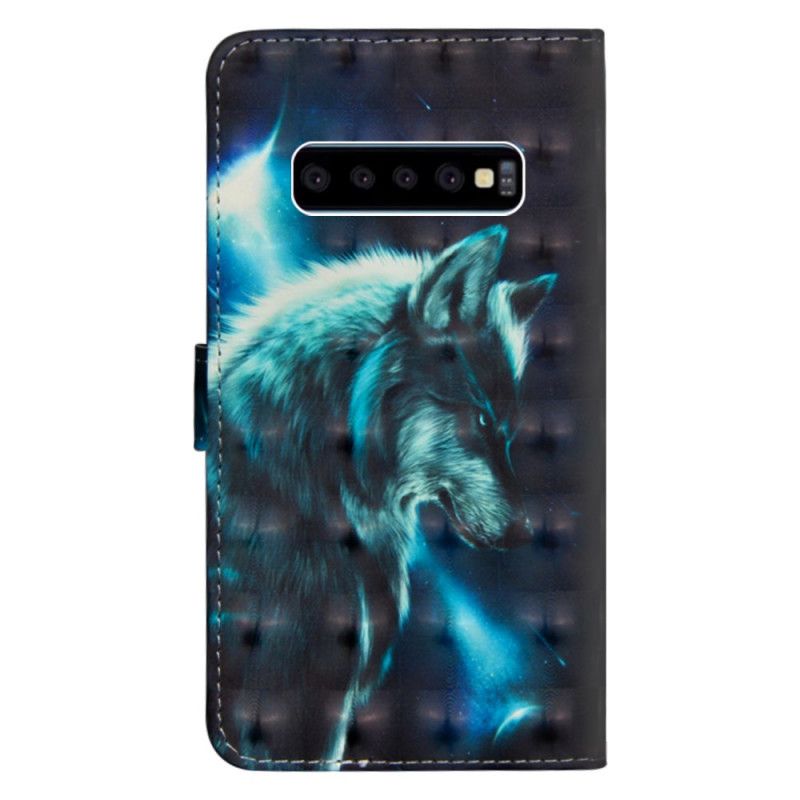 Housse Samsung Galaxy S10 5g Loup Majestueux