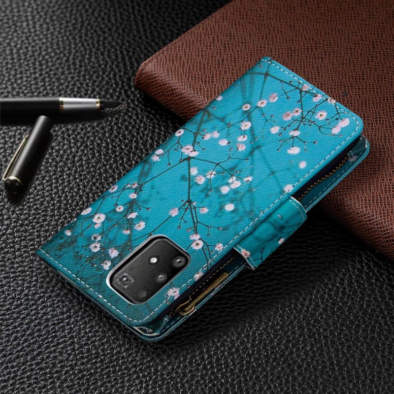 Housse Samsung Galaxy S10 Lite Poche Zippée Arbre