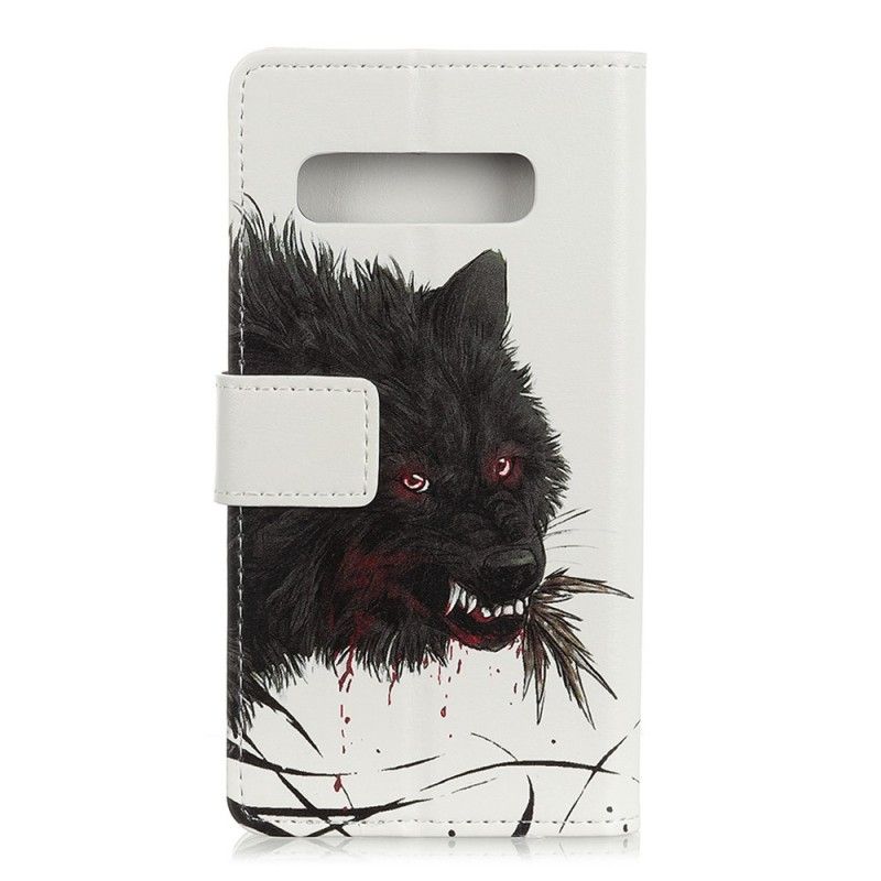 Housse Samsung Galaxy S10 Loup Affamé