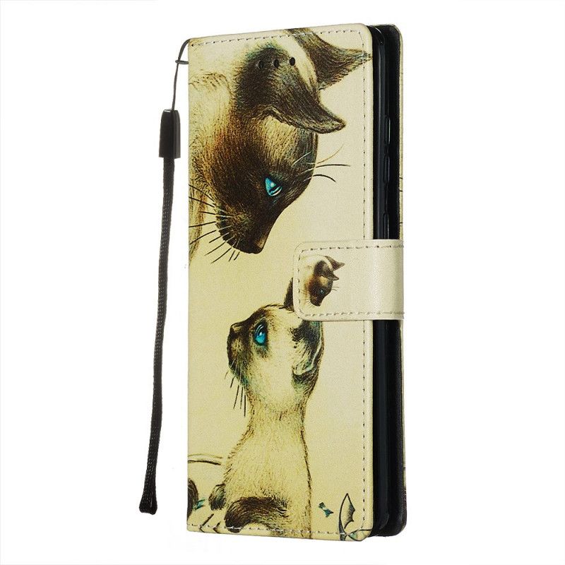 Housse Samsung Galaxy S20 Chaton Et Maman