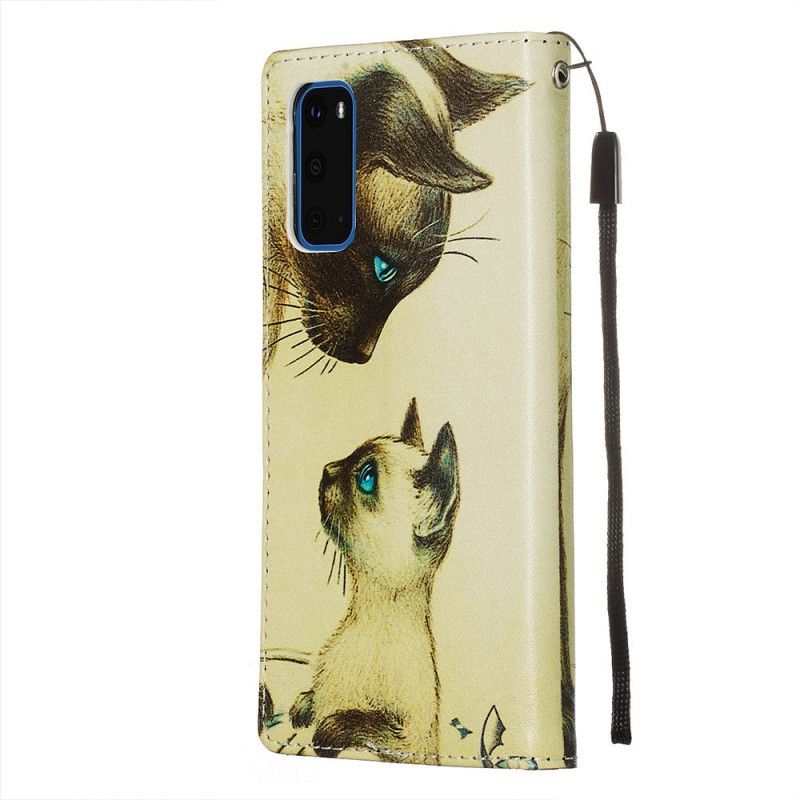 Housse Samsung Galaxy S20 Chaton Et Maman