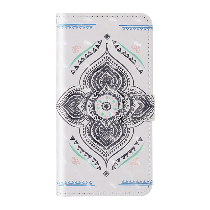 Housse Samsung Galaxy S20 Fe Light Spots Mandala Avec Lanière