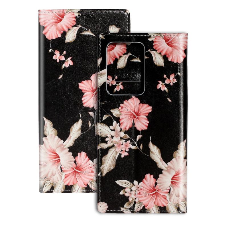 Étui Housse Samsung Galaxy S20 Plus / S20 Plus 5g Fleurs Design