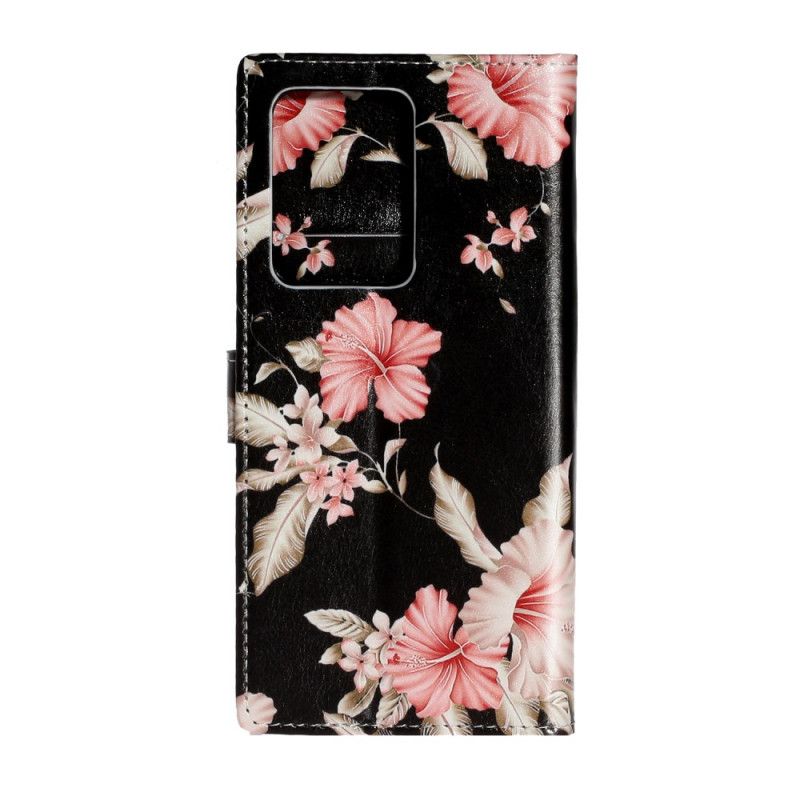 Étui Housse Samsung Galaxy S20 Plus / S20 Plus 5g Fleurs Design