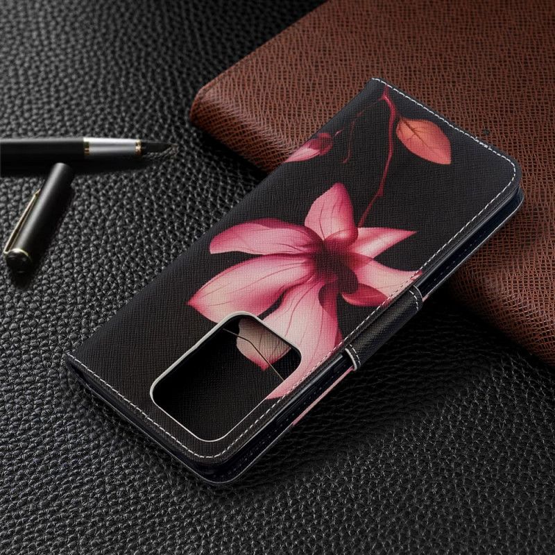 Housse Samsung Galaxy S20 Ultra Fleur Rose