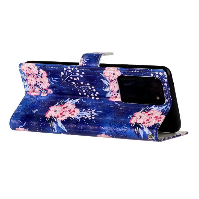 Housse Samsung Galaxy S20 Ultra Light Spot Fleurs