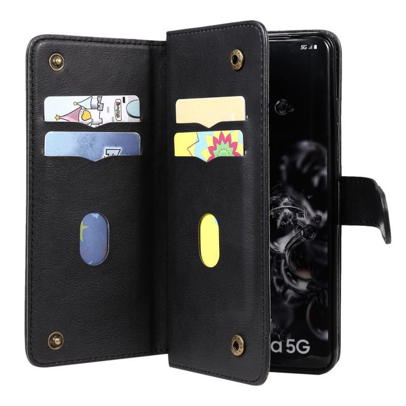 Housse Samsung Galaxy S20 Ultra Multi-fonctions 10 Porte-cartes