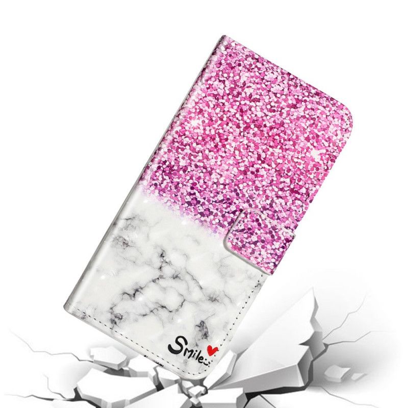 Housse Samsung Galaxy S20 Ultra Smile Paillettes