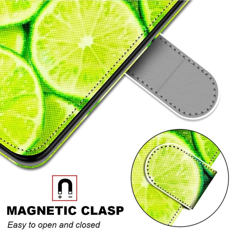 Housse Samsung Galaxy S21 5g Citrons Verts